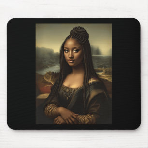 Alfombrilla De Ratón Mona Lisa Negra Historia Negra Estadounidense Mon