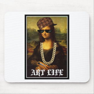 Alfombrilla De Ratón Mona Lisa Thug Life Art Life