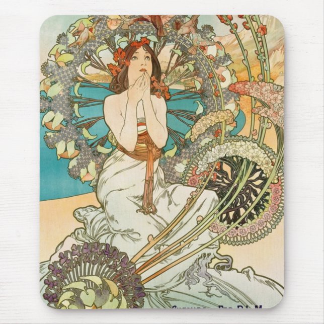 Alfombrilla De Ratón Mónaco (Frente)