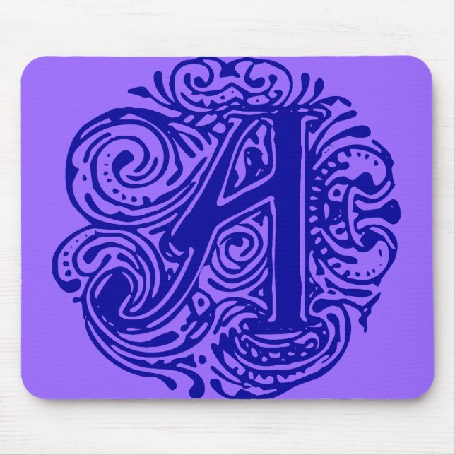 Alfombrilla De Ratón Monarchia Azul "A" (Frente)