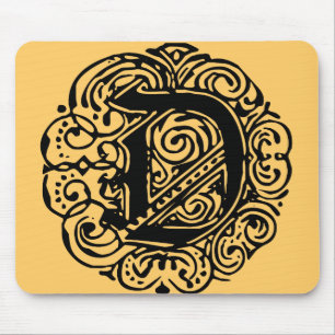 Alfombrilla De Ratón Monarchia Black "D"