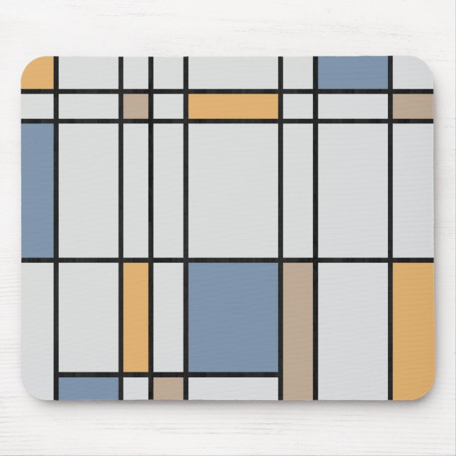 Alfombrilla De Ratón Mondrian moderno (Frente)