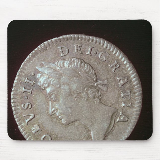 Alfombrilla De Ratón Moneda de James II (Frente)
