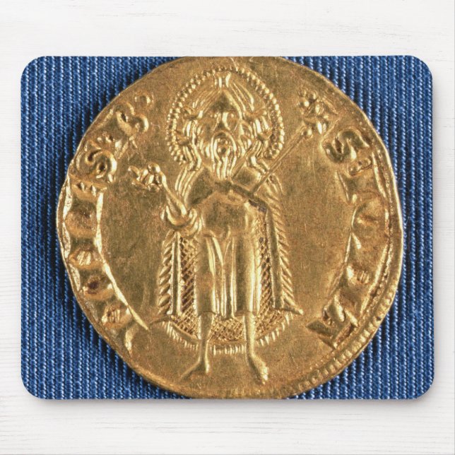 Alfombrilla De Ratón Moneda de oro, con St. John el Bautista, siglo XVI (Frente)