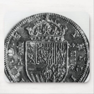 Alfombrilla De Ratón Moneda de plata