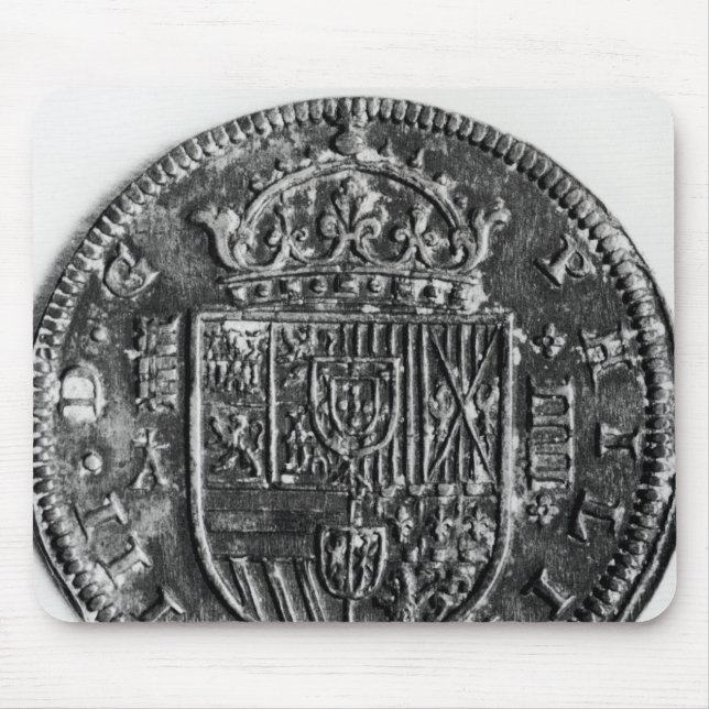 Alfombrilla De Ratón Moneda de plata (Frente)
