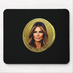 Alfombrilla De Ratón Moneda Meme De Trump Y Melania Lanza Trum