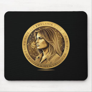 Alfombrilla De Ratón Moneda Meme De Trump Y Melania Lanza Trum