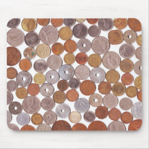 Alfombrilla De Ratón Monedas de la Segunda Guerra Mundial