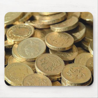 Alfombrilla De Ratón Monedas de oro Mousepad