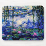 Alfombrilla De Ratón Monet-Agua-Lirios de Claude<br><div class="desc">Los Agua-Lirios son una pintura de paisaje famosa maravillosa hecha por Claude Monet (1840 - 1926) en 1916. Sus tonos del azul,  del verde y de la púrpura le hacen un cojín de ratón maravilloso para los amantes reales de la bella arte.</div>