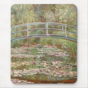 Alfombrilla De Ratón Monet: El puente japonés
