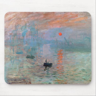 Alfombrilla De Ratón Monet , "Impresión, amanecer"