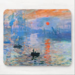 Alfombrilla De Ratón Monet - Impresión, Sunrise,<br><div class="desc">Impresión,  amanecer,  famosa pintura de Claude Monet</div>