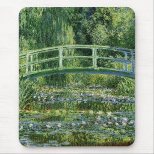 Alfombrilla De Ratón Monet - The Japanese Bridge, 1899,