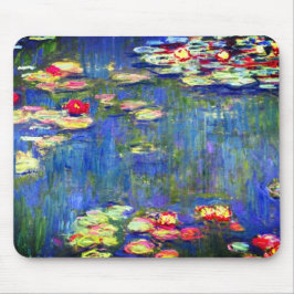 Alfombrilla De Ratón Monet Water Lilies