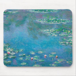 Alfombrilla De Ratón Monet Water Lilies Pintura Impresionista