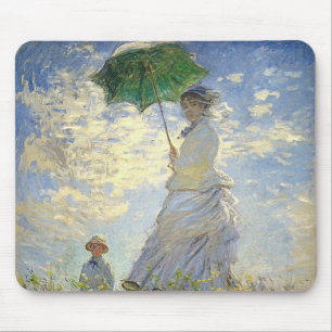 Alfombrilla De Ratón Monet's Woman with a Parasol (Paseo / Paseo)