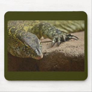 Alfombrilla De Ratón Monitor de Nilo Reptile Lizard Mousepad
