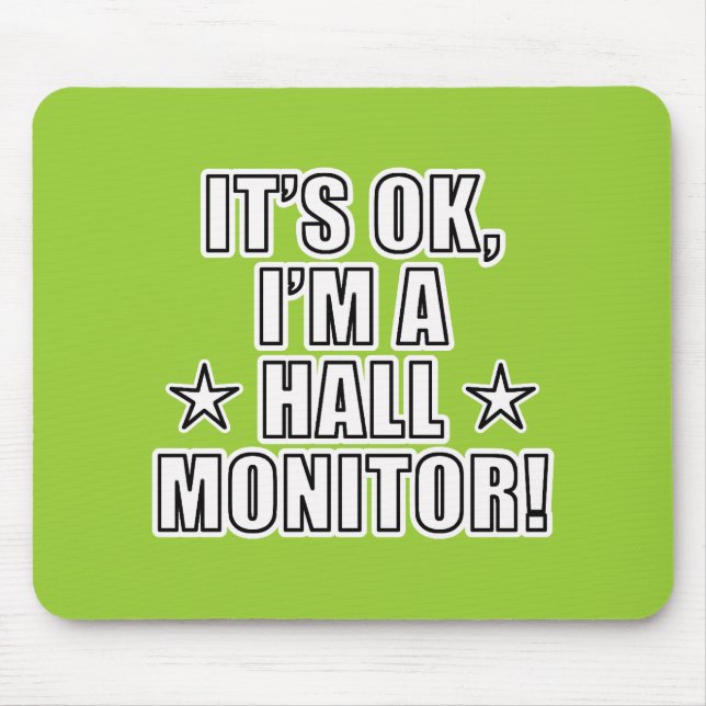 Alfombrilla De Ratón Monitor de Pasillo (Frente)