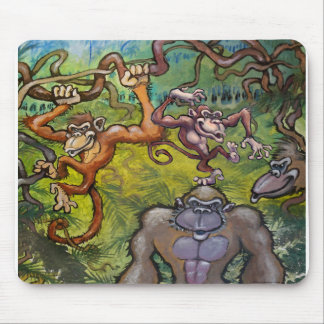 Alfombrilla De Ratón Monkey Fun