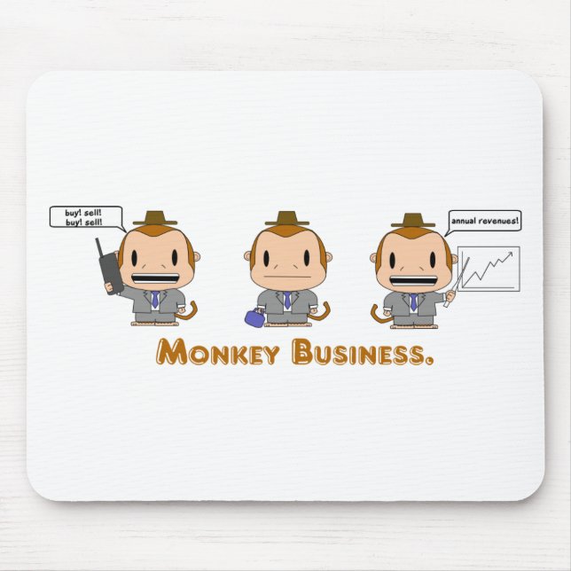 Alfombrilla De Ratón MonkeyBusiness Mousepad (Frente)