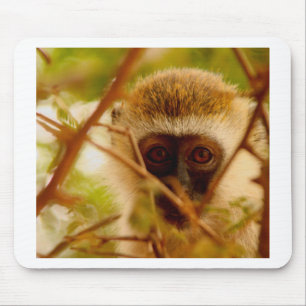 Alfombrilla De Ratón Mono Cheeky.