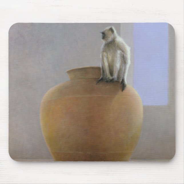 Alfombrilla De Ratón Mono del templo (Frente)