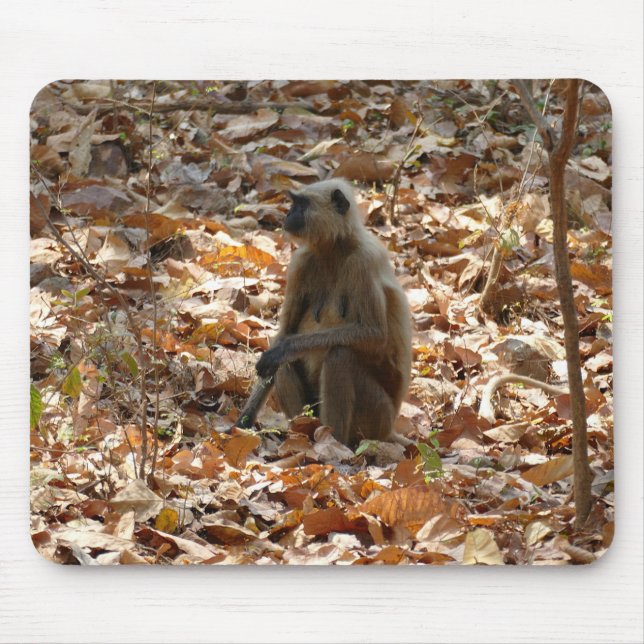 Alfombrilla De Ratón Mono en temporada seca (Frente)