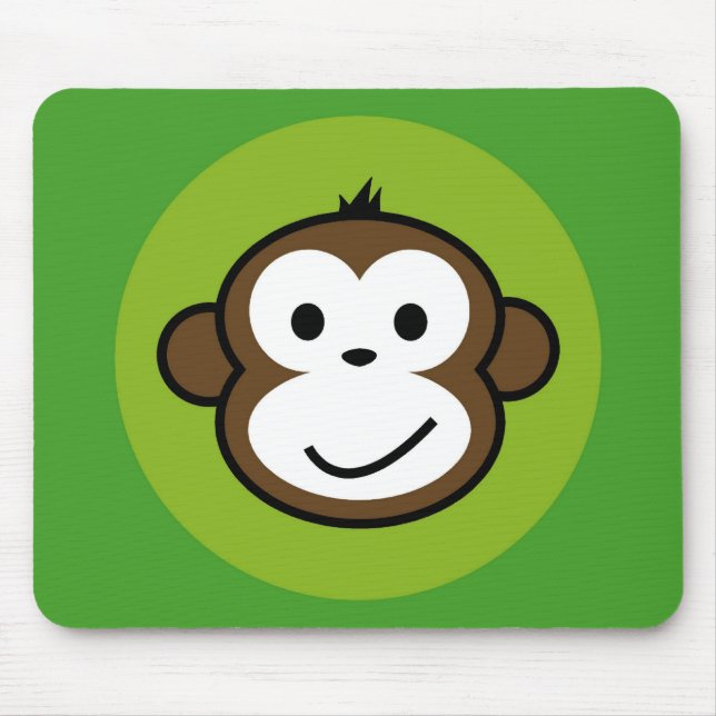 Alfombrilla De Ratón Mono fresco (Frente)