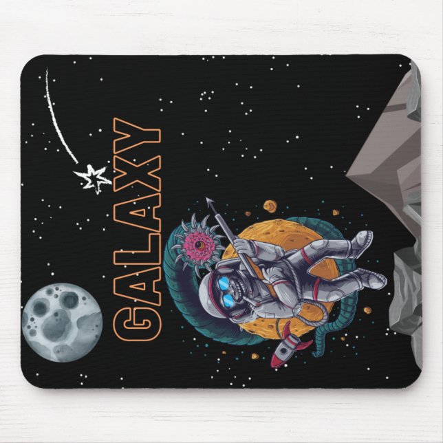 Alfombrilla De Ratón mono GALAXIA (Frente)