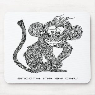 Alfombrilla De Ratón Mono Mousepad