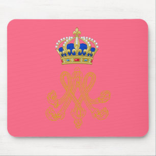 Alfombrilla De Ratón Monograma real de Marie Antoinette