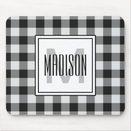 Alfombrilla De Ratón Monogramación de la placa/verificación de búfalo b