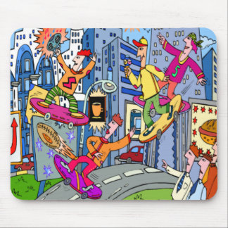 Alfombrilla De Ratón Monopatín Mousepad