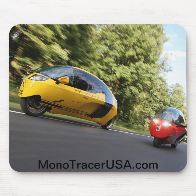 Alfombrilla De Ratón MonoTracer Mousepad - con MonoTracerUSA.com (Frente)