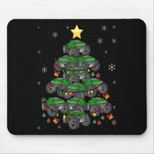 Alfombrilla De Ratón Monster Camión Árbol de Navidad Niños Niños Niños