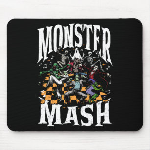 Alfombrilla De Ratón Monster Mash Funny Halloween Spookee Season Trick