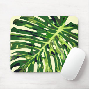 Alfombrilla De Ratón Monstera Leabes Mouse Pad