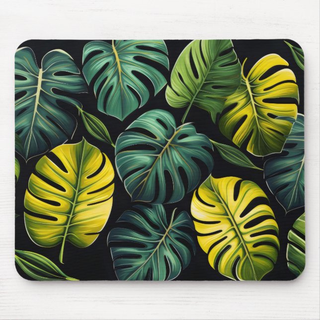 Alfombrilla De Ratón Monstera Leaves (Frente)