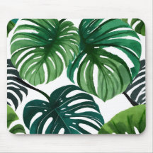 Monstera Leaves | Acuarela moderna y sencilla