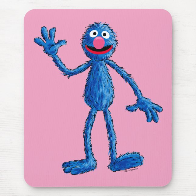 Alfombrilla De Ratón Monstruo al final de esta historia | Grover (Frente)