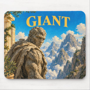 Alfombrilla De Ratón Monstruo de fantasía gótico gigante