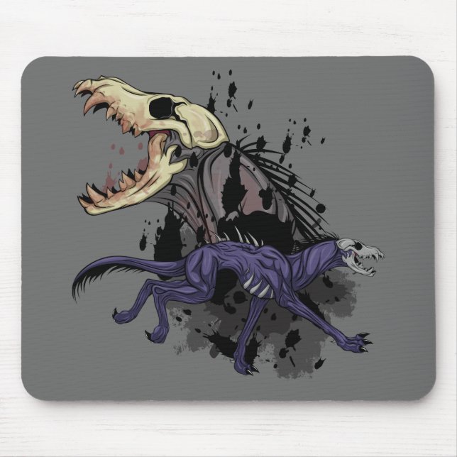 Alfombrilla De Ratón Monstruo en ejecución (Frente)