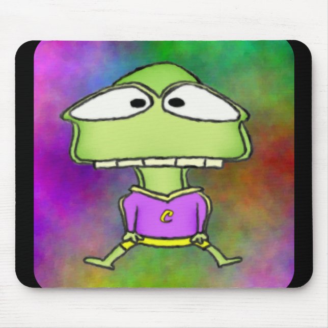 Alfombrilla De Ratón Monstruo lindo (Frente)