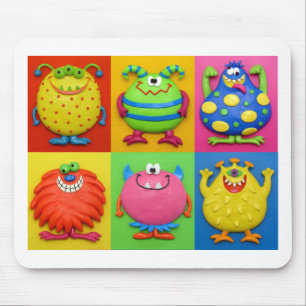 Alfombrilla De Ratón Monstruos