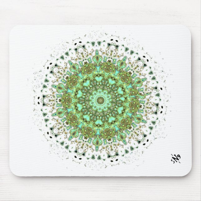 Alfombrilla De Ratón Monstruos de Mandala (Frente)