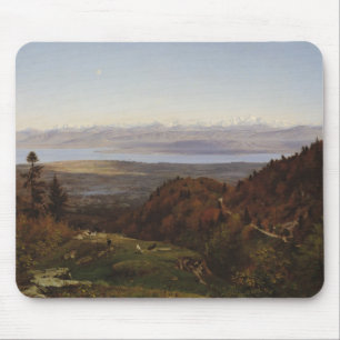 Alfombrilla De Ratón Mont Blanc visto del Santo-Cergues, 1869