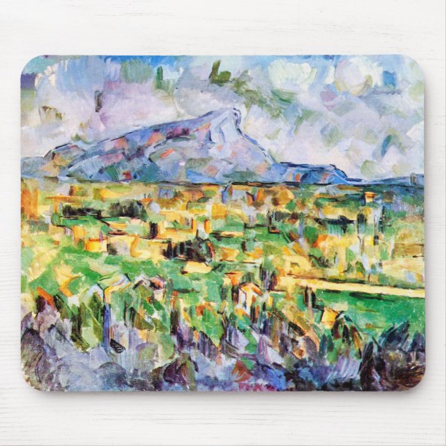 Alfombrilla De Ratón Mont Sainte-Victoire, Paul Cezanne (Frente)