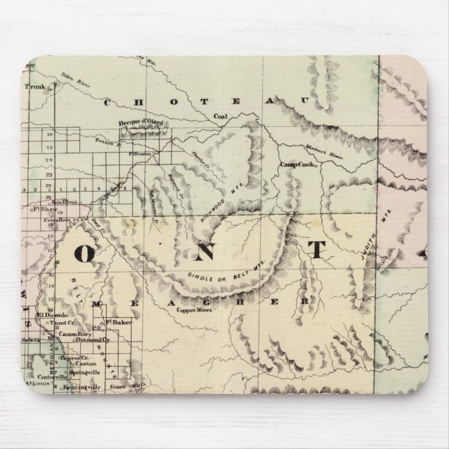 Alfombrilla De Ratón Montana 2 (Frente)